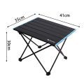 Ultralight Portable Folding Camping Table Foldable Outdoor Dinner Desk High Strength Aluminum Alloy For Garden Party Picnic BBQ. 