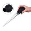 Turkey Oil Dropper Cooking Turkey Chicken Oil Dropper BBQ Food Flavour Baster Syringe Tube Pump Pipe Kitchen Tools. 