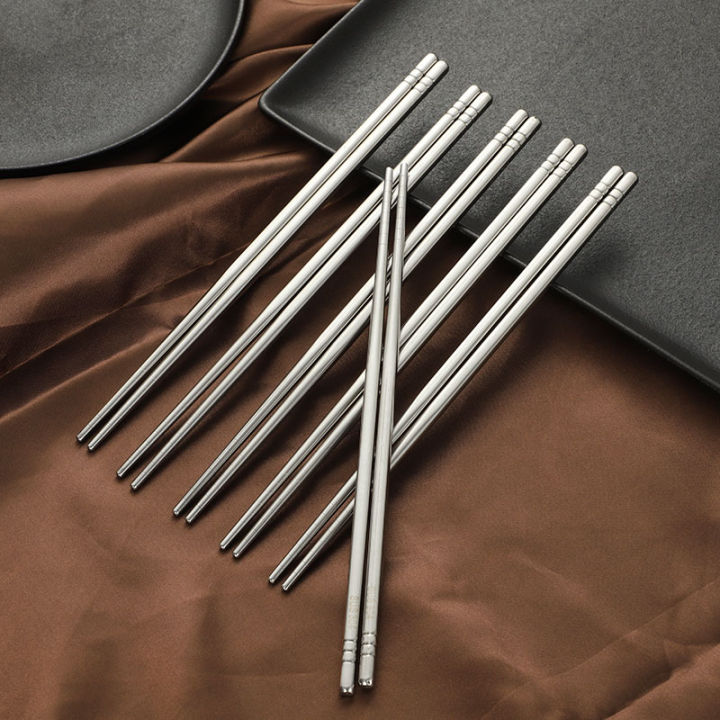 5%20Pairs%20Chinese%20Metal%20Chopsticks%20Household%20High%20Temperature%20Sterilizable%20Non-slip%20Stainless%20Steel%20Chopsticks%20Kitchen%20Accessories%20-%20Image%202