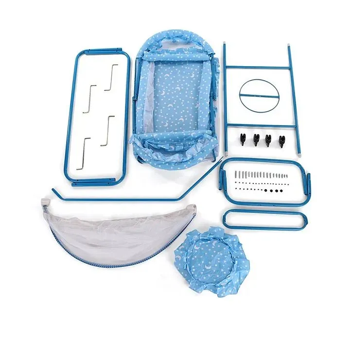 Newborn%20Baby%20Cot%20%7C%20No%20C-2560%20New%20%7C%20Crib%20%7C%20Iron%20Bed%20with%20Roller%20%7C%20Removable%20%7C%20Cradle%20Bed%20Lightweight%20%7C%20Multifunctional%20Crib%20%7C%20Foldable%20%7C%20With%20Mosquito%20Net%20-%20Image%202