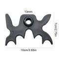 New Pool Cue Black SnookerBilliards Cue Rack Bridge Head Billiards Cross Antlers Rod Holder Accessories.