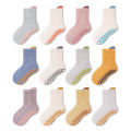 3 Pairs Kids Socks for Boys And Girls Cute Comfortable Breathable Non-Slip Floor Socks for Baby Toddlers. 