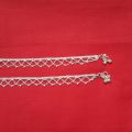 No.47 Silver Classic Design Pauju / Anklet For Women, 2.92 Tola - Sp Jewellers. 
