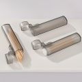 Portable Plastic Toothpick Case - Clear Toothpick Holder for Outdoor Travel, Kitchen, and Restaurant Supplies. 
