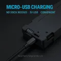 Drone Battery for Many Drones like E88 / E99 / P23 / M23 Max and Many Others – Micro-USB Rechargeable 1800Mah Li-ion, Long Flight, Slide-Lock Pack. 