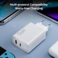 Xiaomi Mi 67W GaN 1C1A Smart Fast Charger Dual Port USB-A/USB-C High-Power Wall Charger For Phone/Tablet/Laptop/Watch. 
