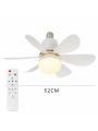 JOYINLED Dimmable 30/40W LED Ceiling Fan Light with Remote Control E27 Hanging Lamp for Living Room Study Home Decor 85-265V. 