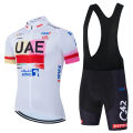 2025 Men's UAE Cycling Jersey Set classic MTB Cycling Bib Shorts Kit Reflective Bike Clothes Bicycle Maillot Cycling Clothing. 
