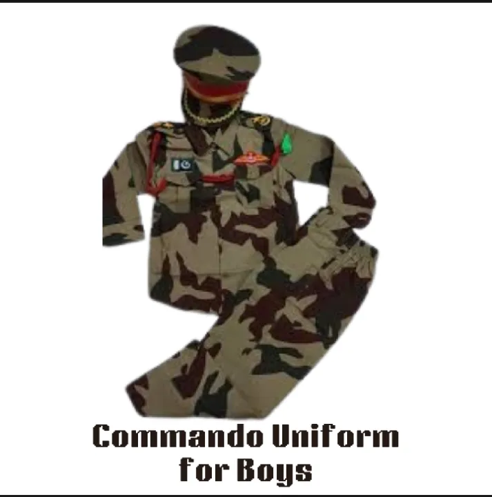 Green%20Commando%20uniform%20boys%20complet%20-%20Image%202