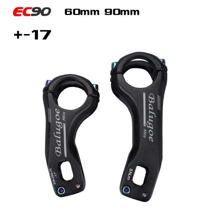 Aluminum bicycle stem balugoe EC90 +-17 model: Pro L length 70mm 90mm