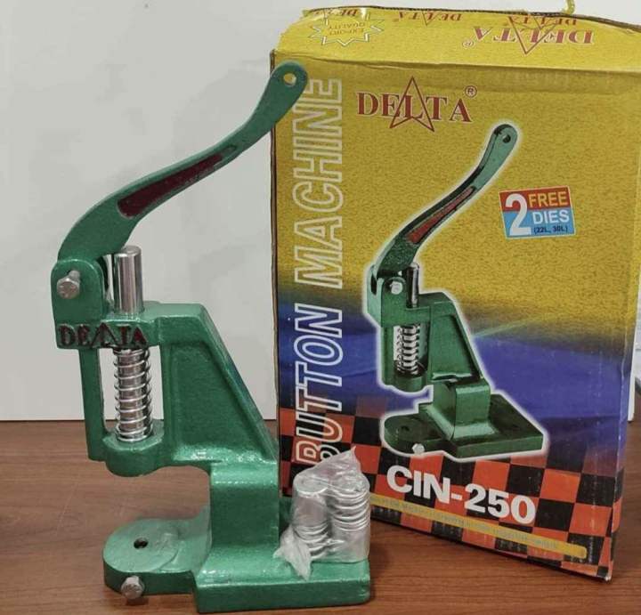 Delta Button Machine With 2 Dies
