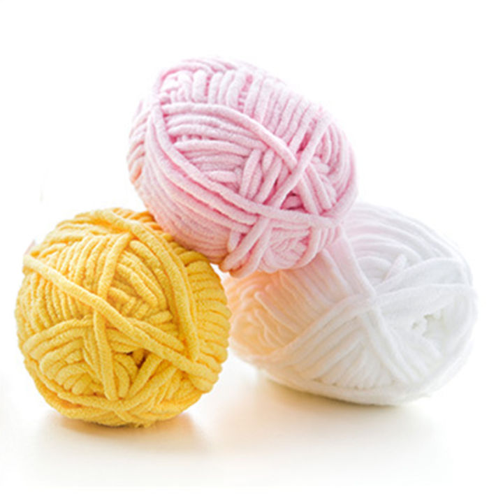 50g%20Thick%20Velvet%20Yarn%20Handmade%20DIY%20Knitting%20Yarn%20Wool%20Line%20Baby%20Scarf%20Hat%20Soft%20Chenille%20Yarn%20Knit%20Wol%20-%20Image%206
