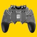 Gamepad Controller Six Fingers All In One PUBG Mobile Joystick Game Shooter Trigger. 