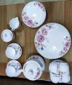 Marble Tea Set 24 Pcs Corelle Premium Quality Imported 6 Person Serving. 