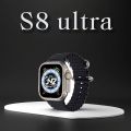 S8 Ultra Max Smart Watch without sim Bluetooth Series 8 Large 2.08 Inch AMOLED Display High Resolution with All Sports Features & Health Tracker,Wireless Charging Battery, Bluetooth. 