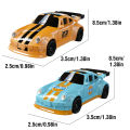 Desktop Mini RC Toy Alloy Off-road RC Cars Remote Control Car Shock-proof Shatter-resistant Electric Model Vehicle Toys for Boys. 