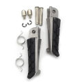 Motorcycle Front Footrest Foot Pegs Pedals For Honda Hornet CB600F CB250 600 250 CBR600 CBR600FS CB400 Foots Bracket Accessories. 