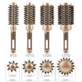 1PC Round Hair Brush Professional Hairdressing Curling Hair Brushes Ceramic Barrel Comb For Blow Dry Salon Styling Tools. 