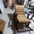 Chair EASY CHAIR big size Rocking chair sleeping chair relaxer chair solid sheesham wood soft master foam 10 years guarantee customize. 