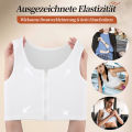 Tank Top Tomboy Breast Shaper Vest Binder Sports Underwear Strengthen Reinforced Short Corset Clothing Women White M. 