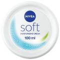 NIVEA Soft Light Moisturizing Cream 100ml – Vitamin E & Jojoba Oil – Face Body Hand – All Skin Types – Imported From Egypt – Original. 