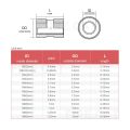 10PCS M3 4x3mm Brass Insert Nut Thread Knurled Embedment Nuts Hot Melt Knurl Thread Inserts Plus Well Nut. 