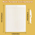 Scoring Board Mini Envelop Making Kit Maker Cutter Board Stylus Tool Corner puncher rounder Tab Planner Puncher Craft Paper Cutt. 