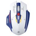 Mecha Edition Wireless Mouse Silent Rechargeable Mouse Type-C LED Light Mouse For Computer PC Laptop Office Gaming. 