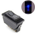 Universal 12V 20A 2 Way Momentary Electric Window Aerial Up Down Rocker Switch Car Aerial Push Fit. 