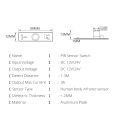 Motion Sensor Switch Module 3A IR Infrared Induction Body Sensor Detector Controller Switch DC12/24V Finger Hand Sweep PIR. 