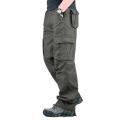 Cargo Pants Men Cotton Overalls Outdoor Work Trousers Big Size Hombre Clothing Camo Hiking Pants.