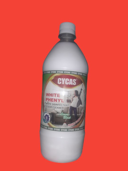 Cycas Liquid white Phenyl 1 litre Champur Freagnance
