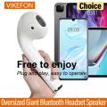 Bluetooth Oversized Giant Headset Speaker for AirPods Pro Model Wireless Bluetooth Audio  Hunting  Hot Net Red Soundbar. 