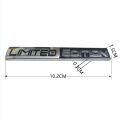 Zinc Alloy Limited Edition Emblem Badge Decal Sticker Auto Racing Sport Emblem For Car Trunk Fender Side Logo Car Motorcycle. 