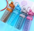 Drinking water Bottle Two Openings Tritan Material Plastic Sport Water bottle with drinking tube Baby mum pot 700ML. 