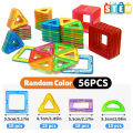 Magnetic Building Blocks DIY Magnets Toys medium size STEM Toys Construction Toys Learning Educational Magnet Toys, Magnet Tiles. 