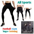Premium quality Skin Pant Tight Fitness Sports Training Pant+ "Skin pant" "black screen pant" "screen football pant" "screen gym pant" "skin payjama" screen payjama" "screen touger" swiming screen pant" black sleevless pant" "sleevless pant". 