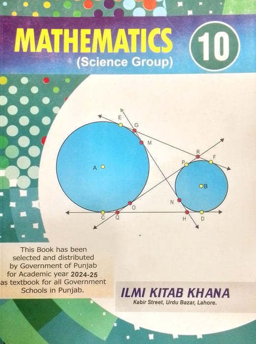 Mathematics Class 10 Punjab Textbook Board PTB