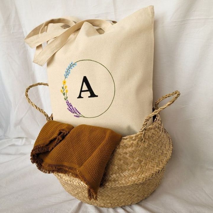 Hand%20painted%20tote%20bag%20for%20girls%20Korean%20style%20Eco%20friendly%2038cm%C3%9742cm%20-%20Image%202