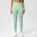 Women's Solid Color High Waist Sports Leggings High Stretch Seamless Yoga Leggings Ladies Sportswear for Indoor Outdoor Pants.