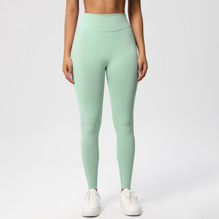 Women's%20Solid%20Color%20High%20Waist%20Sports%20Leggings%20High%20Stretch%20Seamless%20Yoga%20Leggings%20Ladies%20Sportswear%20for%20Indoor%20Outdoor%20Pants%20-%20Image%202