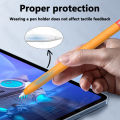 Pencil Case For Apple Pencil Pro Color Matching Soft Silicone Ultra Thin Protective Cover for iPad Pencil Pro. 