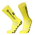 3/1Pair New Style FS Football Socks Round Silicone Suction Cup Grip Anti Slip Soccer Socks Sports Men Women Baseball Rugby Socks. 