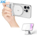JJC Magnetic Phone Camera Grip Handle Selfie Bracket with Wireless Shutter Remote with 1/4” Tripod Screw for iPhone 17 16 15 14. 