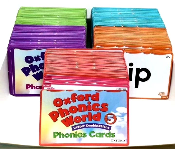 511 flash cards Oxford phonics world