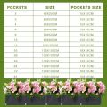 NEW Wall Hanging Pockets Planting Bags Flower Pot Home Garden Grow Bag Garden Planter Vertical Suculentas Plant Pot Home Decor. 