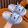 New Bunny Child Slippers Summer Cartoon Soft Sole Comfortable Antiskid Sandals Home Bathroom Beach Boy Girl Baby Sandals Casual. 