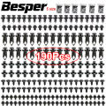 190pcs Car Retainer Clips 6 Sizes Fasteners Automotive Plastic Clips Kit Auto Trim Panel Clip Mixed Car Body Bumper Rivet. 