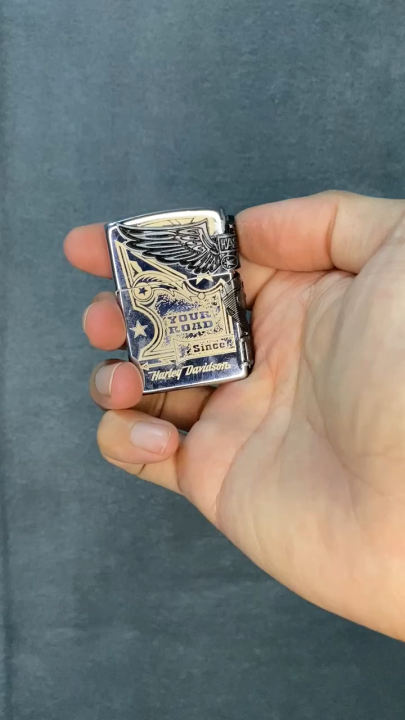 Amazon Design Zippo Oil / Gas Li@ghter