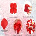 1000PCS Non-woven fabric simulates rose petals, which is very suitable for Valentine's Day and especially for proposal parties.. 